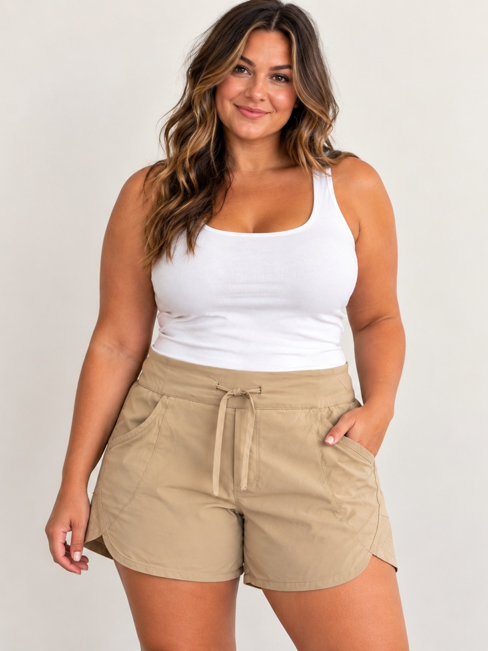 Magellan Outdoors XXL Fish Gear Khaki Performance Shorts